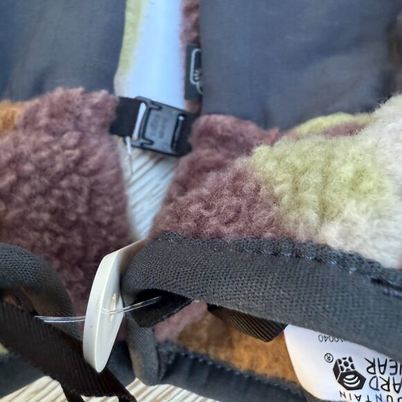 MOUNTAIN HARDWEAR HICAMP SHERPA GLOVES UNISEX LARGE WINTER WARM Camouflage NEW - Picture 7 of 8